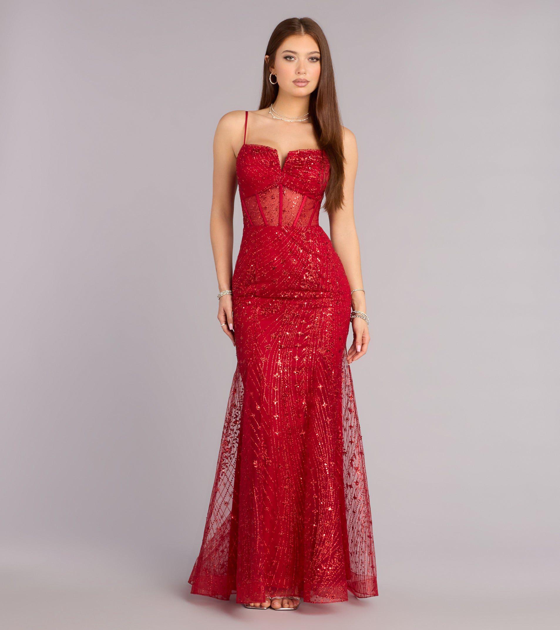 05002-000624_1_RED_GLITTERMESHSWEETHEARTVWIREBONINGSPGSTRAPMERMAID05002000624060_b8df5643-4863-406c-ac92-e9eae7baa1a1