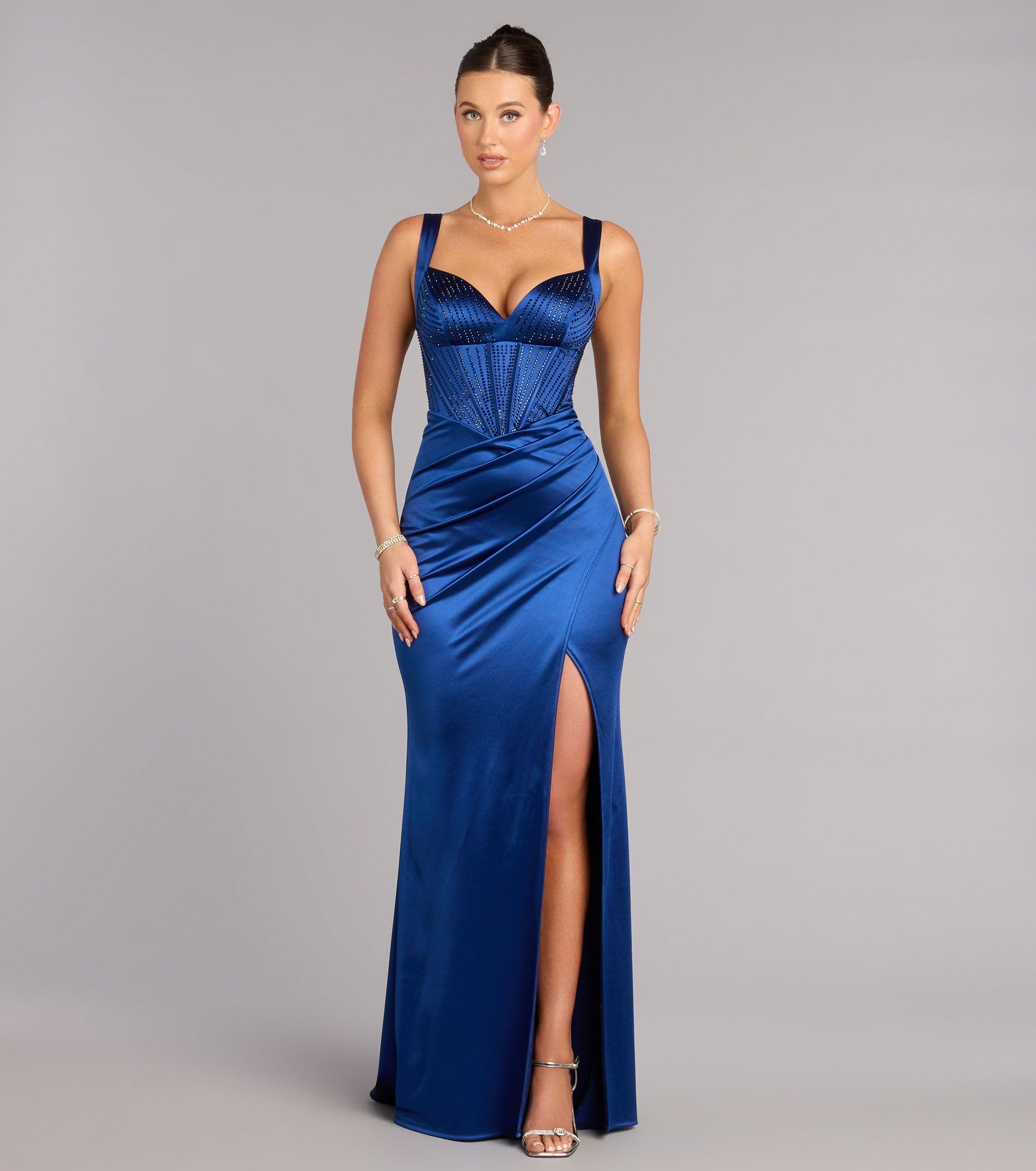 05002-000870_1_NAVY_AuroraSatinRhinestoneCorsetFormalDress
