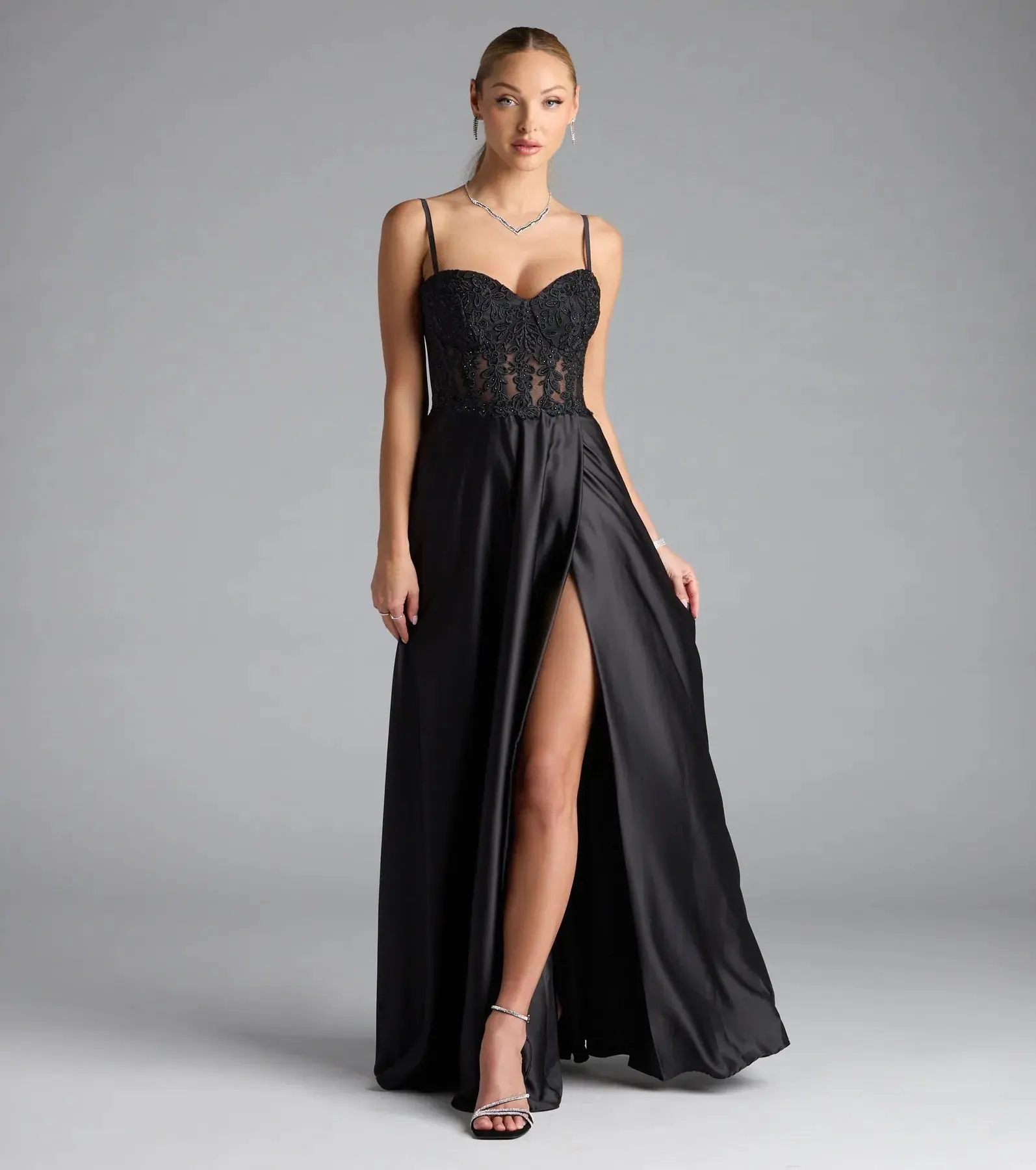 05002-9052_1_BLACK_AntoninaSweetheartCorsetALineSatinFormalDress