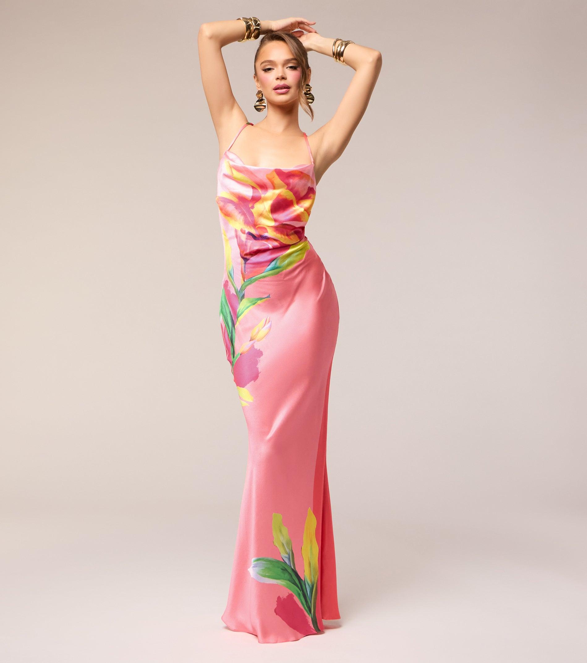 05101-000811_1_PINK_03BIGFLORALWOVENSATINCOWLNKSPGSTRAPXBACKMAXI05101000811063