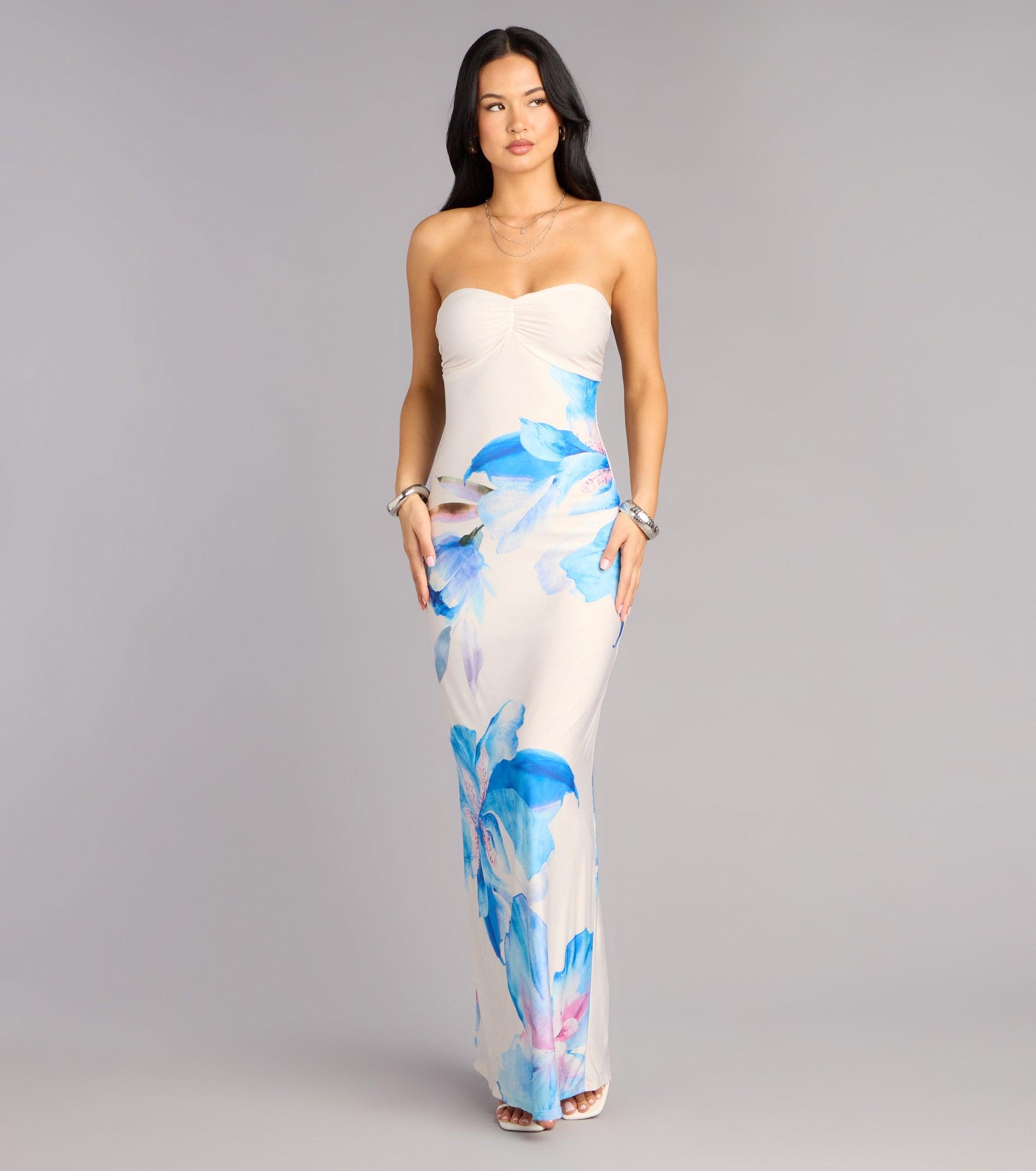 05101-001120_1_WHITE_03FLORALPRINTEDVENEZIATUBELACEUPBKMAXI05101001120010