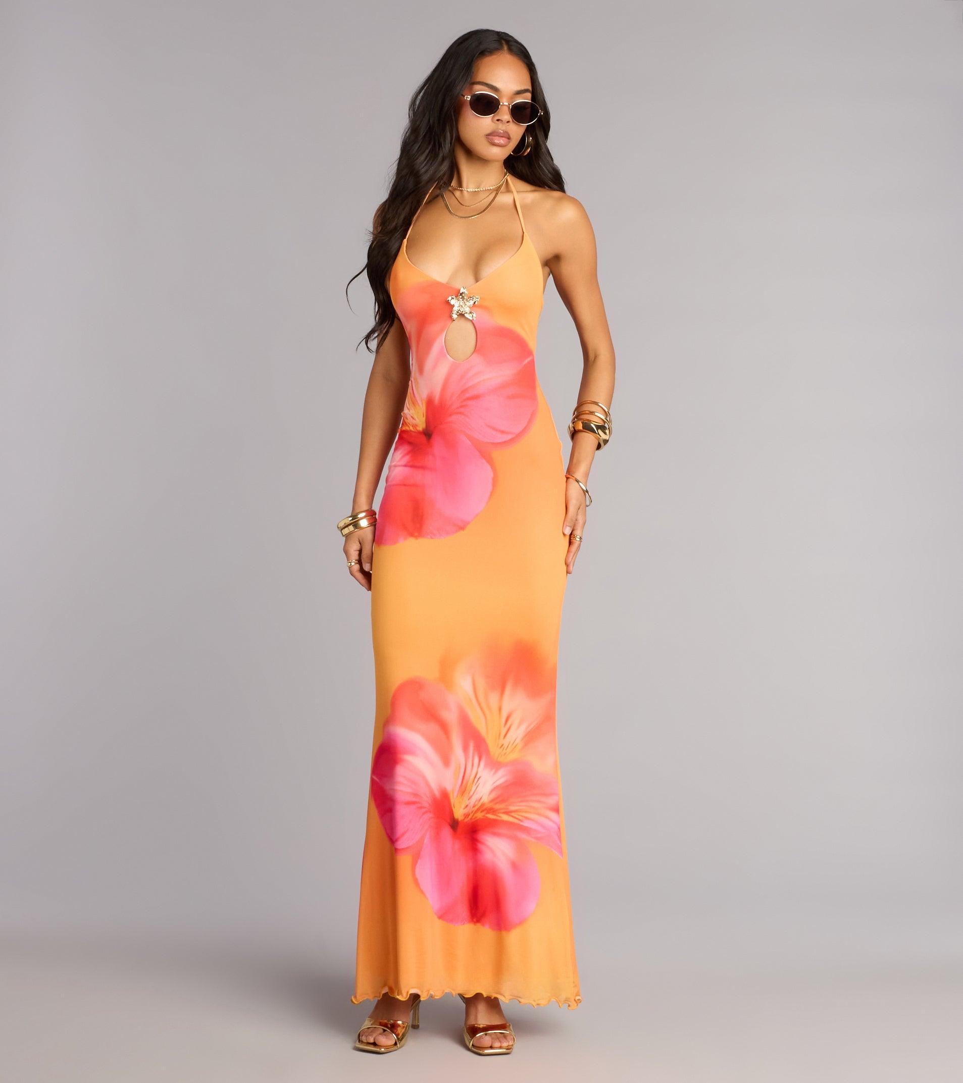 05102-000464_1_ORANGE_TropicalFloralHalterMaxiDress
