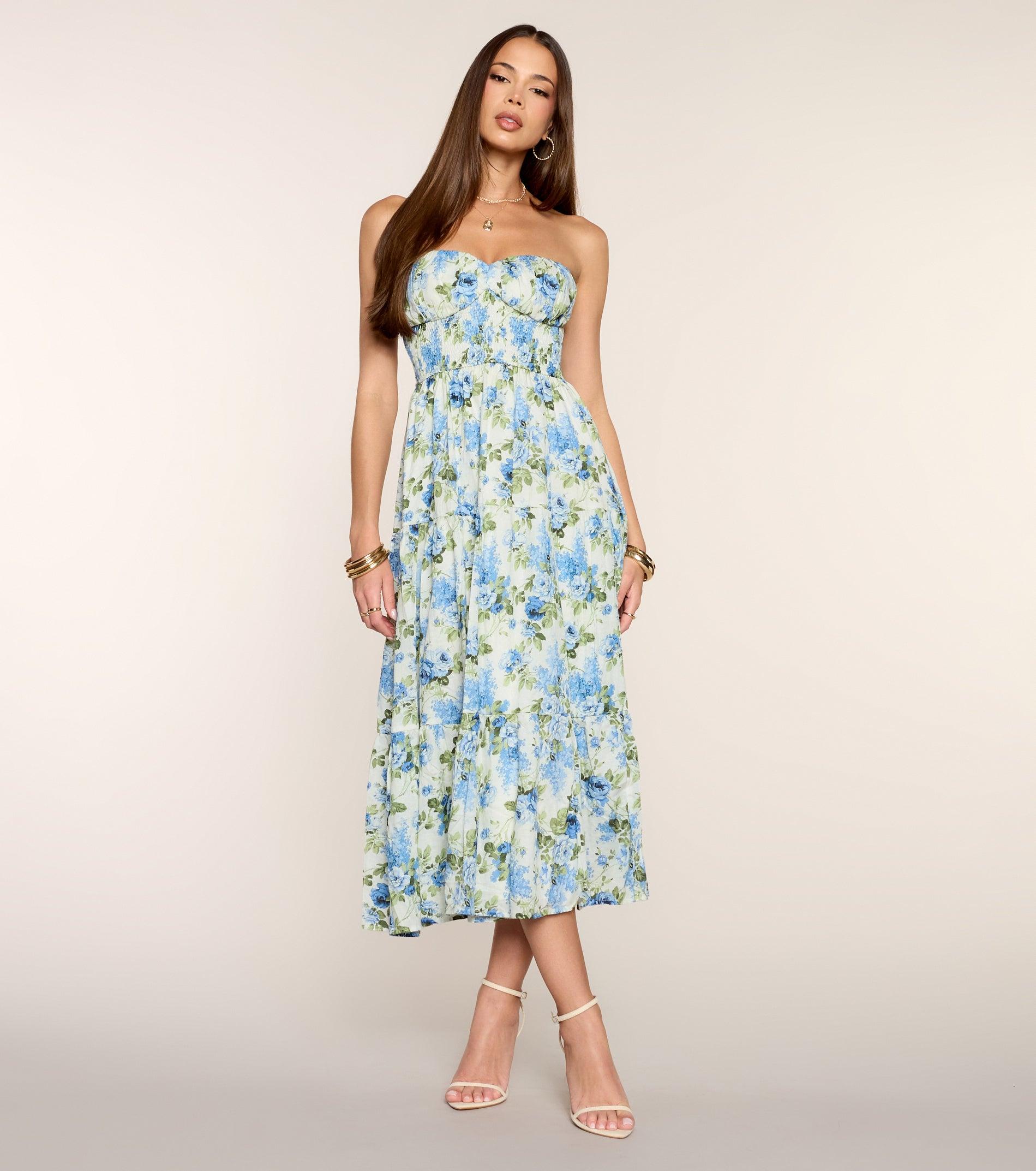 05102-000799_1_BLUE_FreshCutFloralsStraplessMidiDress