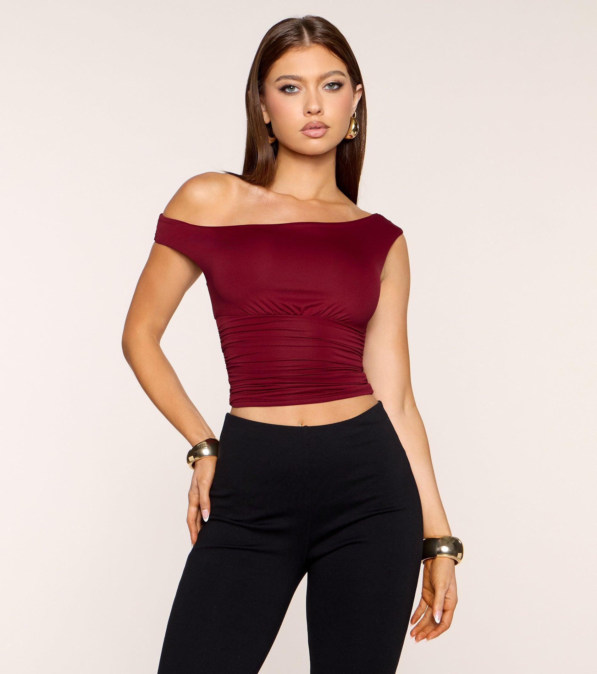 06001-000578_1_BURGUNDY_PlansPendingRuchedCropTop_5c1d784f-eb18-44f8-8c3a-01363aff73cf