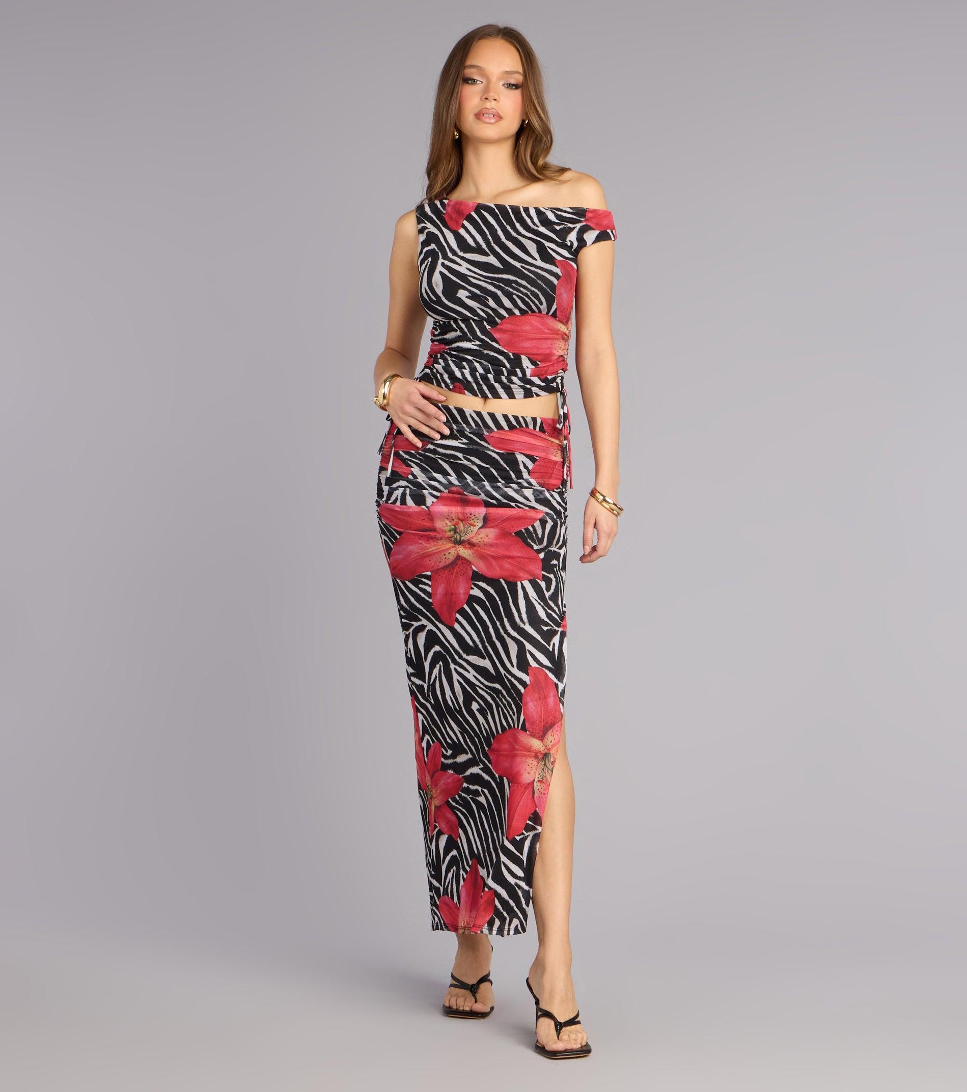 06501-000141_1_BLACK_WildInstinctZebraFloralSkirt