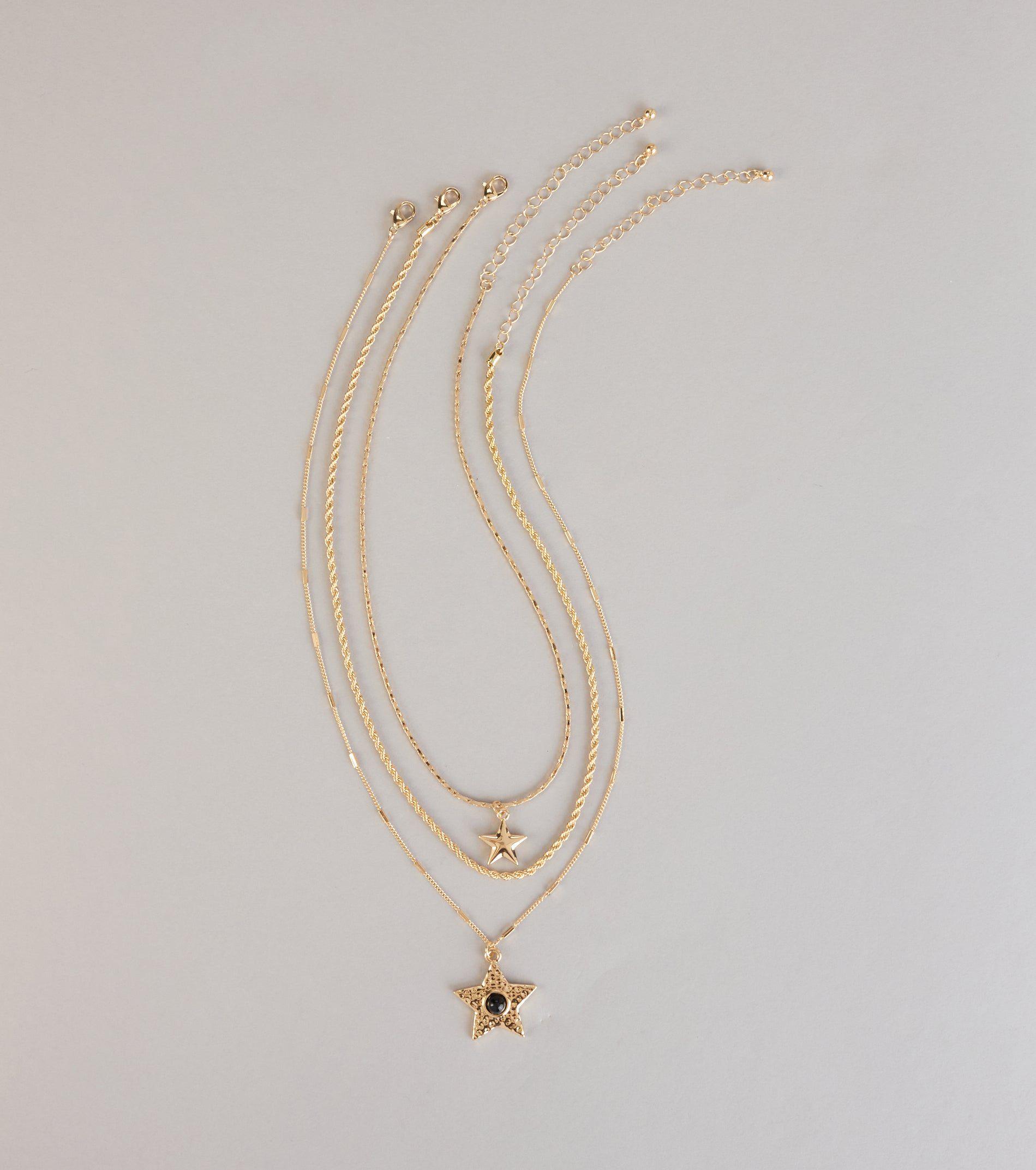 07002-000420_1_GOLD_CLAYEREDSTARNECKLACE07002000420072