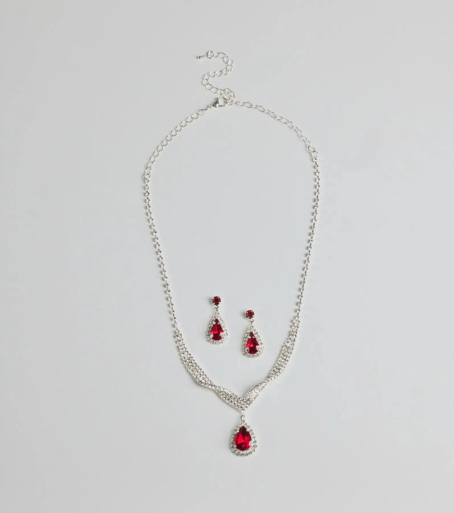 07002-1903_1_RED_GorgeousRadianceGemstoneNecklaceAndEarringsSet