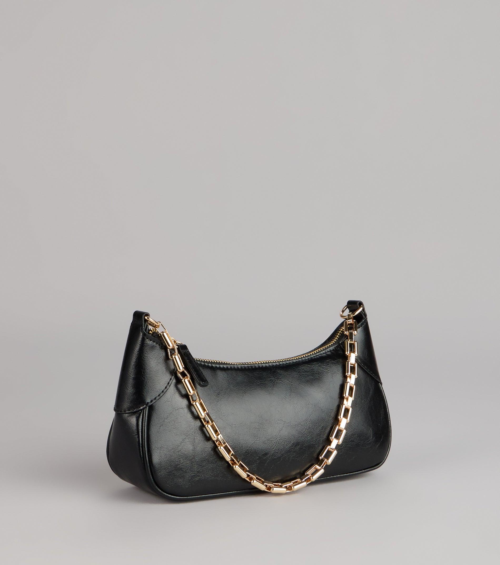 07203-000137_1_BLACK_CHAINLINKOILPUSHOULDERBAG07203000137001