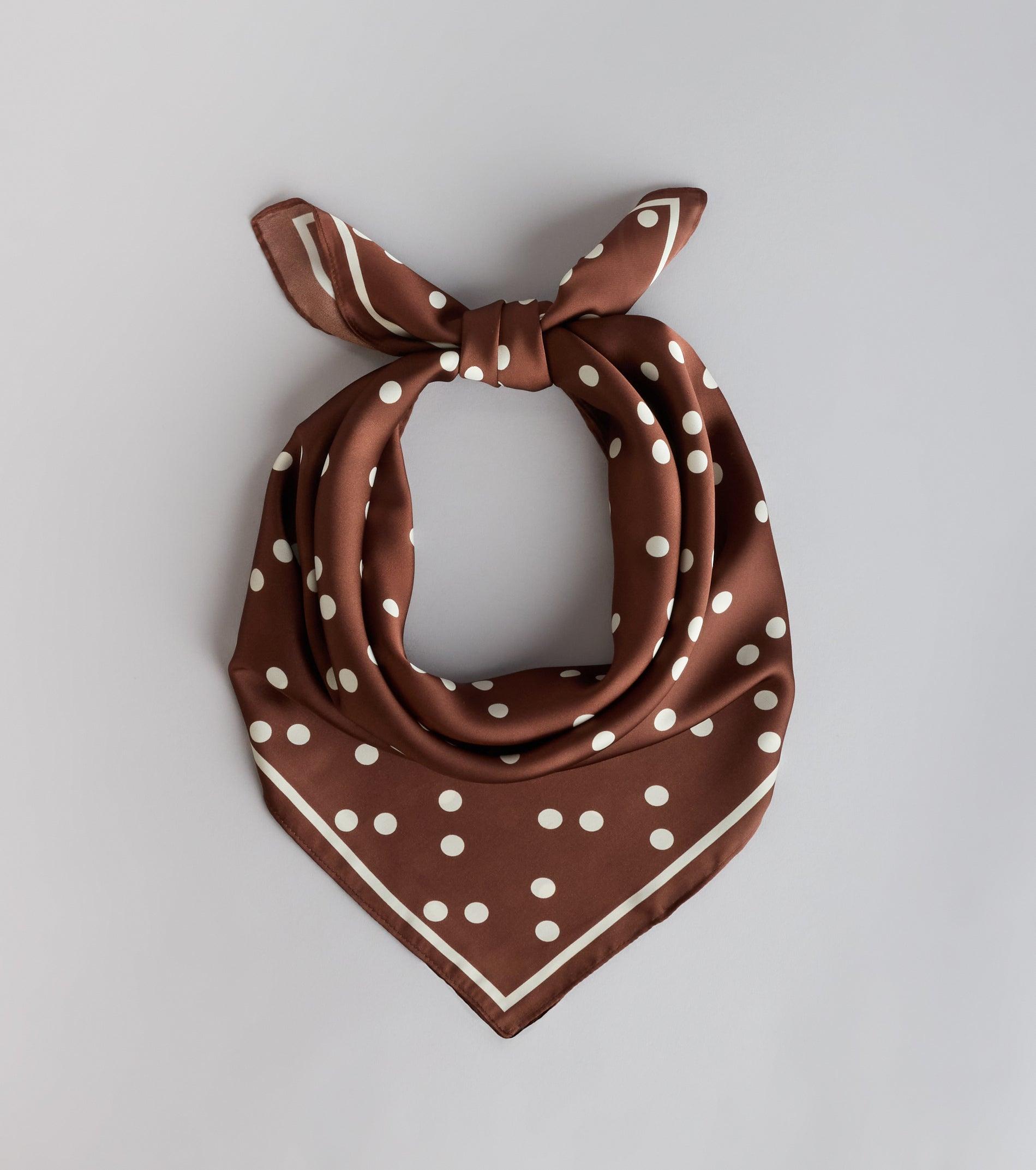 07305-000073_1_BROWN_SweetGlamPolkaDotSatinScarf