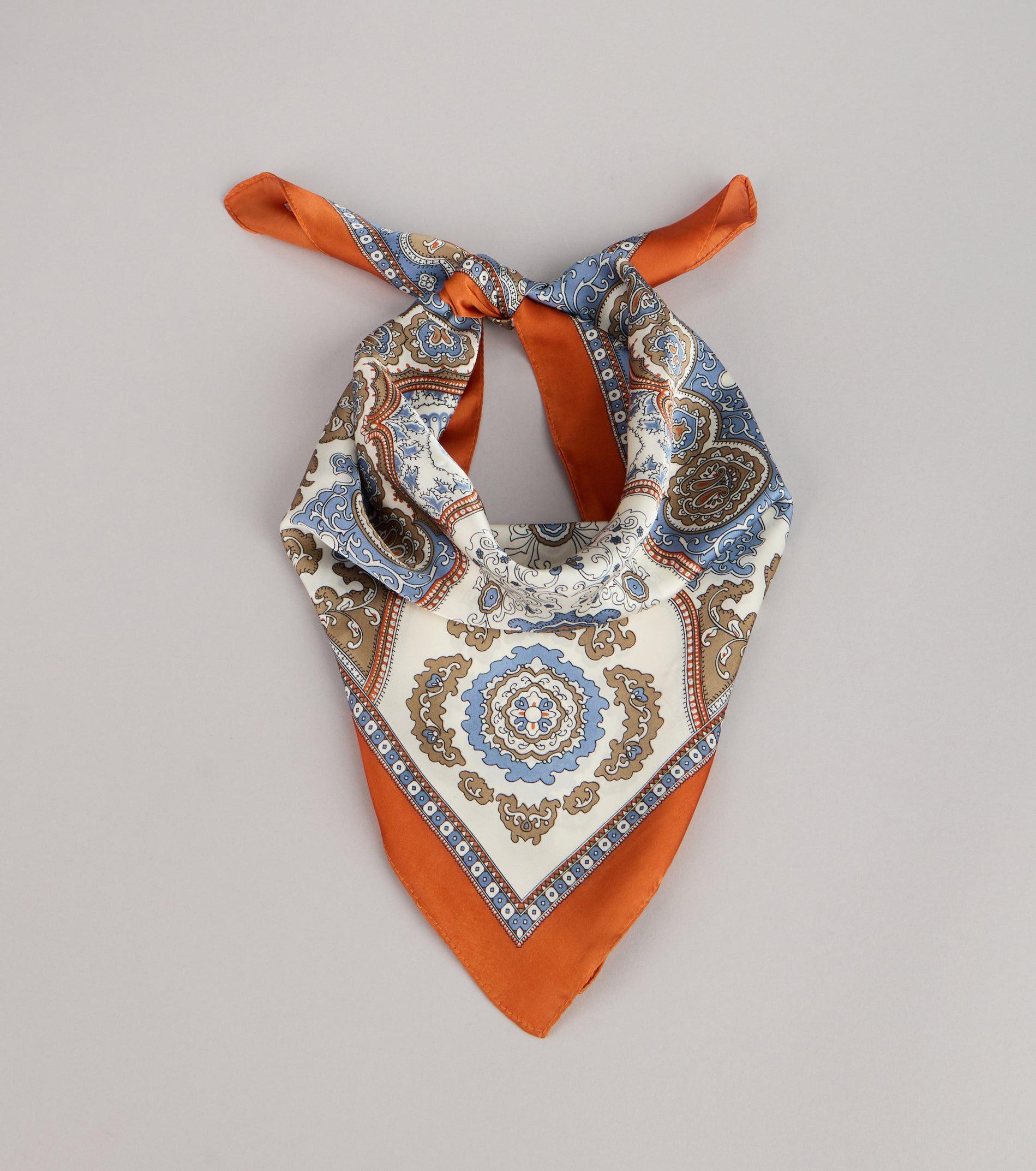07305-000076_1_ORANGE_DUSTYPAISLEYSATINSCARF07305000076080